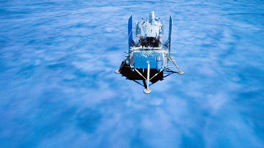 ﻿Лунный зонд «Чанъэ-5» состыковался с орбитальным и возвращаемым модулями - «Виртуальный музей космонавтики»