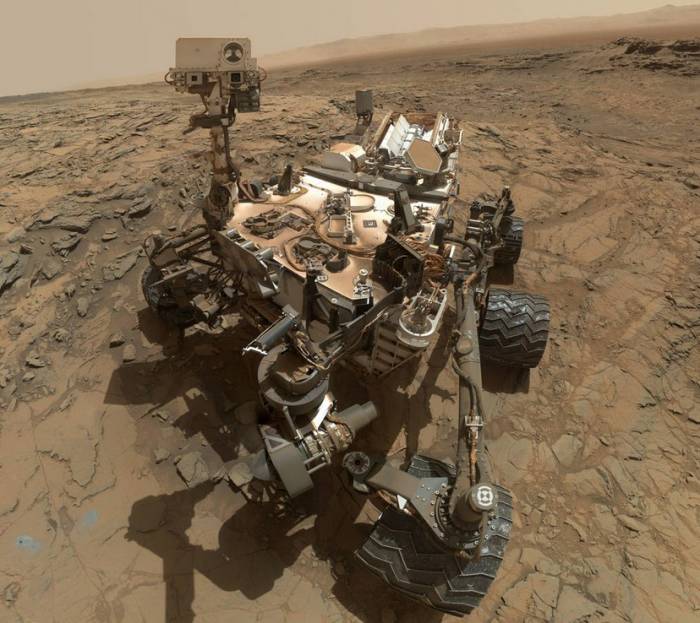 Марсоход «Curiosity» отправил на Землю очередной автопортрет - «Виртуальный музей космонавтики»