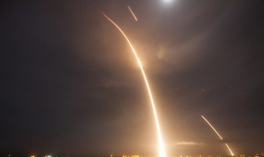В сети появилось видео успешной посадки первой ступени ракеты Falcon 9 - «Виртуальный музей космонавтики»